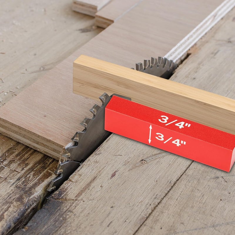 Comfylichi Setup Blocks Height Gauge, 16pcs Precision Aluminum Setup Bars, Router and Table Saw Accessories, Woodworking Tools for Easily Set Fence, Blade, Drill Height, with Storage Case - Image 5